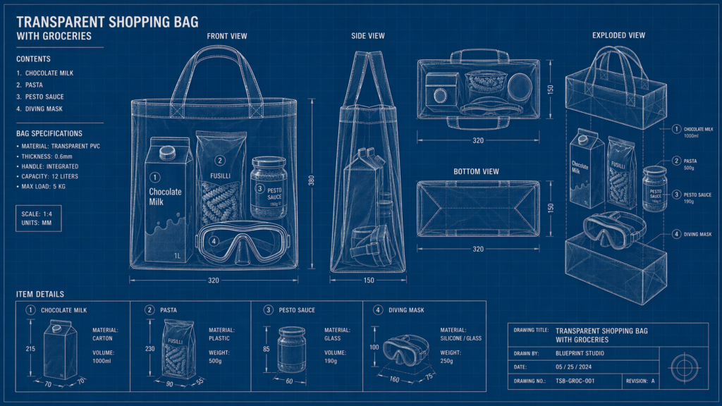 Ilustracija sadržaja kese privremeno oduzetih predmeta Mateje Nikolića
