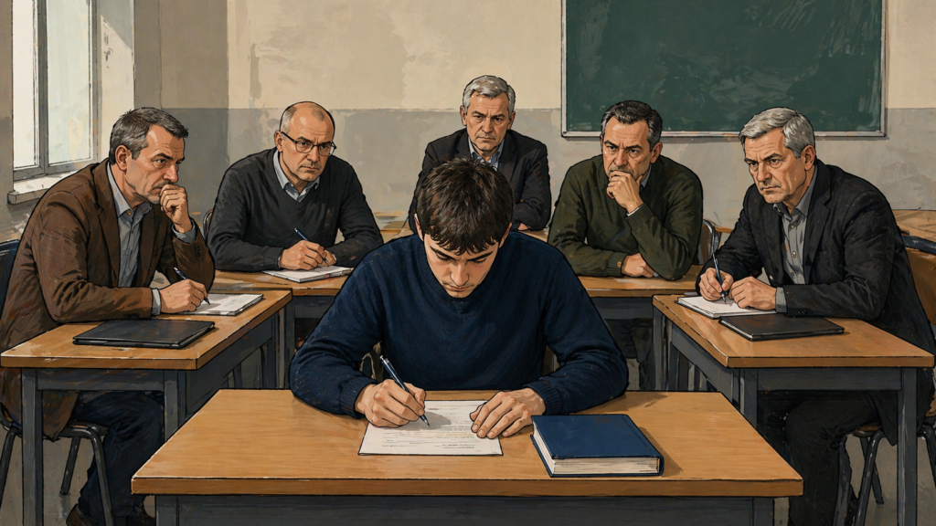 Polaganje ispita u prisustvu inspektora